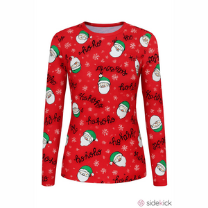 No Boundaries Santa Graphic Jersey Large